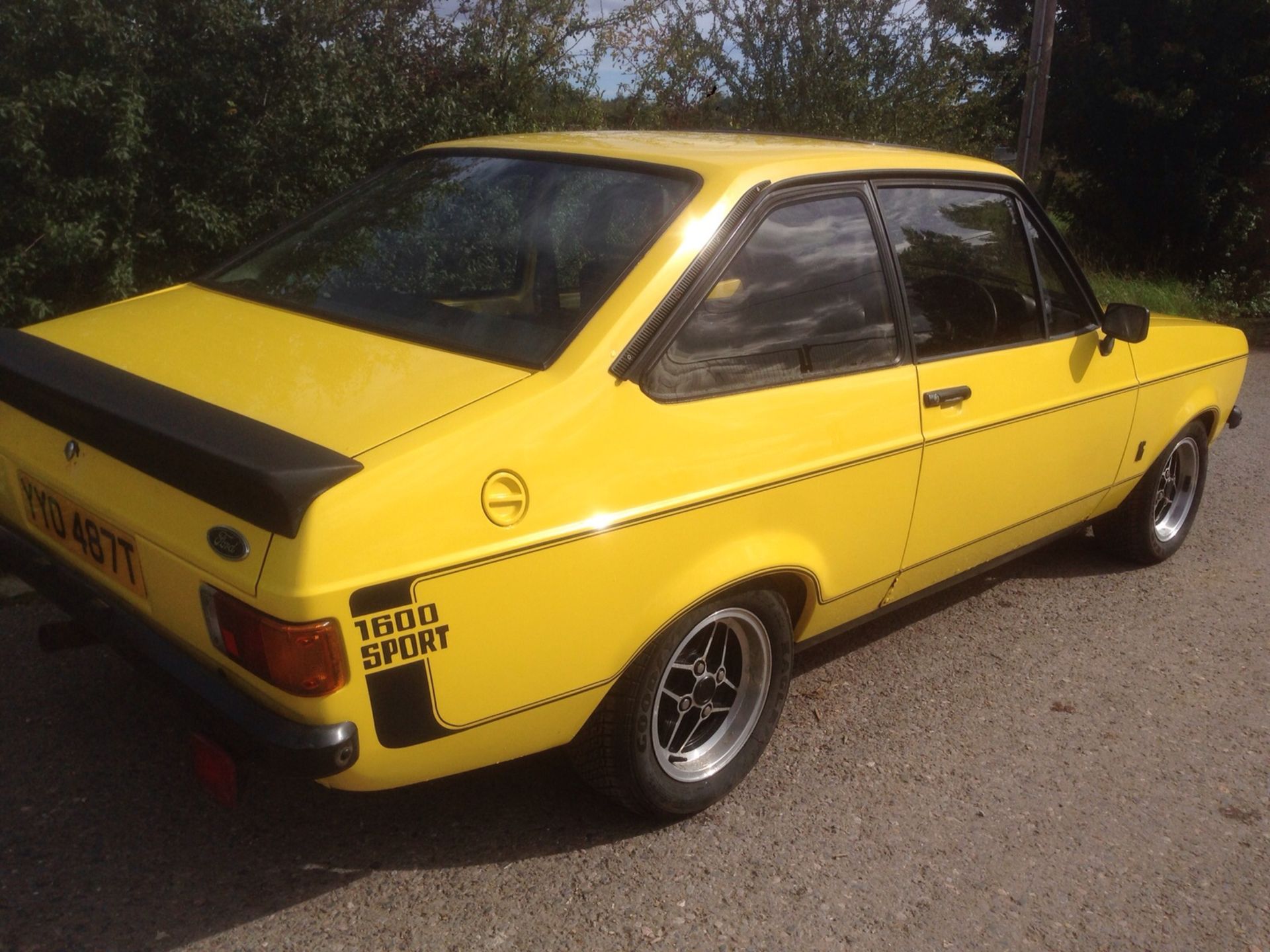 1979/T Ford Escort mk2 1600 Sport - in Signal yellow -  UK car  (545 miles) since rebuild - Image 12 of 54