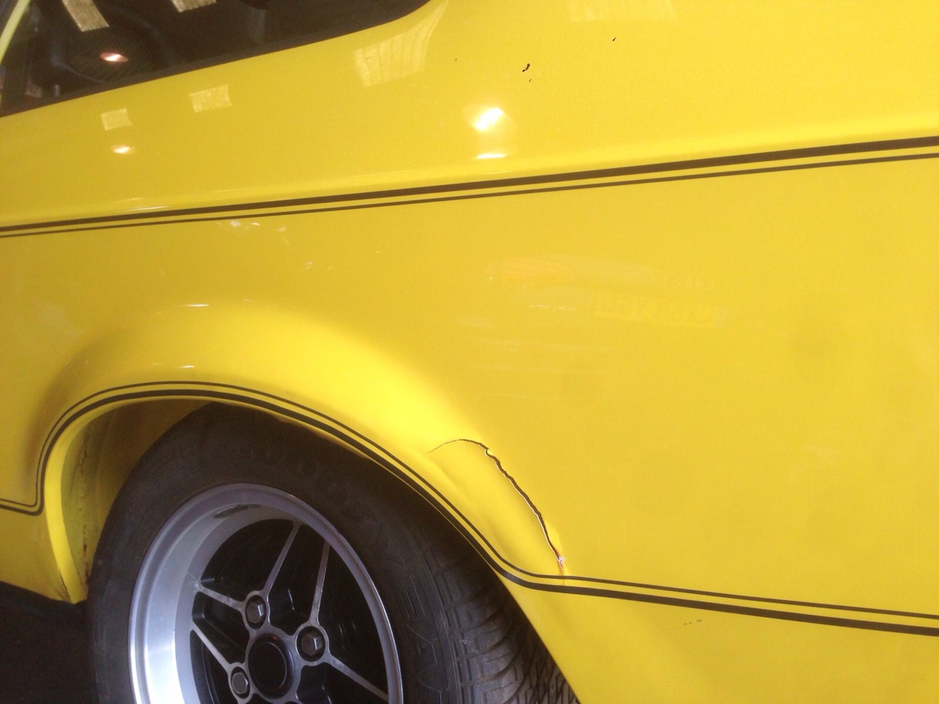 1979/T Ford Escort mk2 1600 Sport - in Signal yellow -  UK car  (545 miles) since rebuild - Image 21 of 54