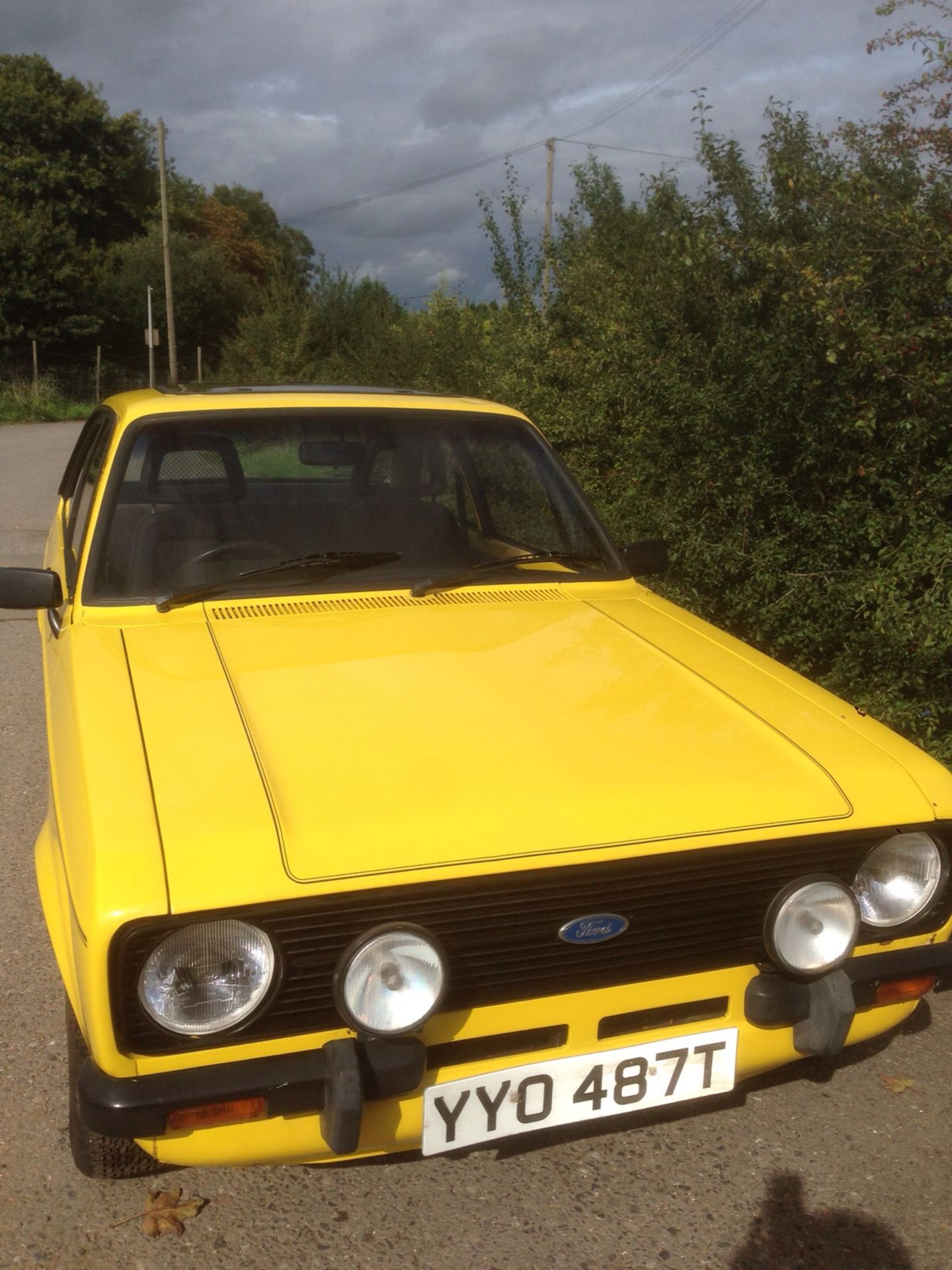 1979/T Ford Escort mk2 1600 Sport - in Signal yellow -  UK car  (545 miles) since rebuild - Image 10 of 54