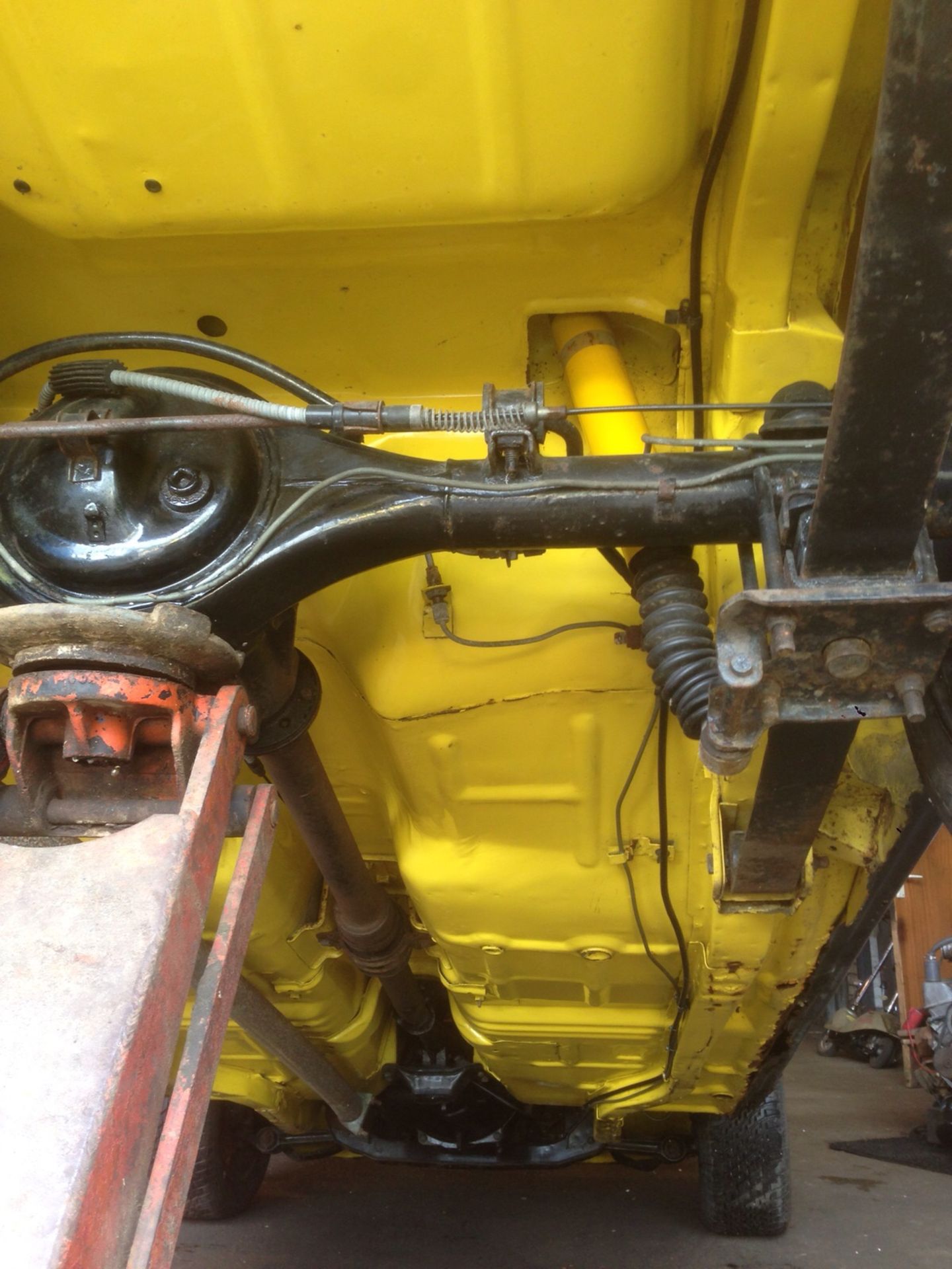 1979/T Ford Escort mk2 1600 Sport - in Signal yellow -  UK car  (545 miles) since rebuild - Image 39 of 54