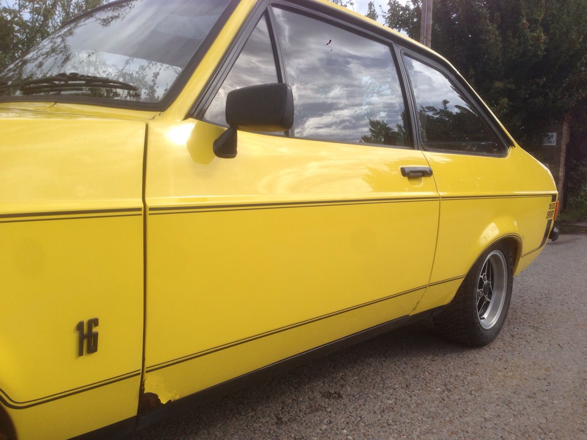 1979/T Ford Escort mk2 1600 Sport - in Signal yellow -  UK car  (545 miles) since rebuild - Image 19 of 54