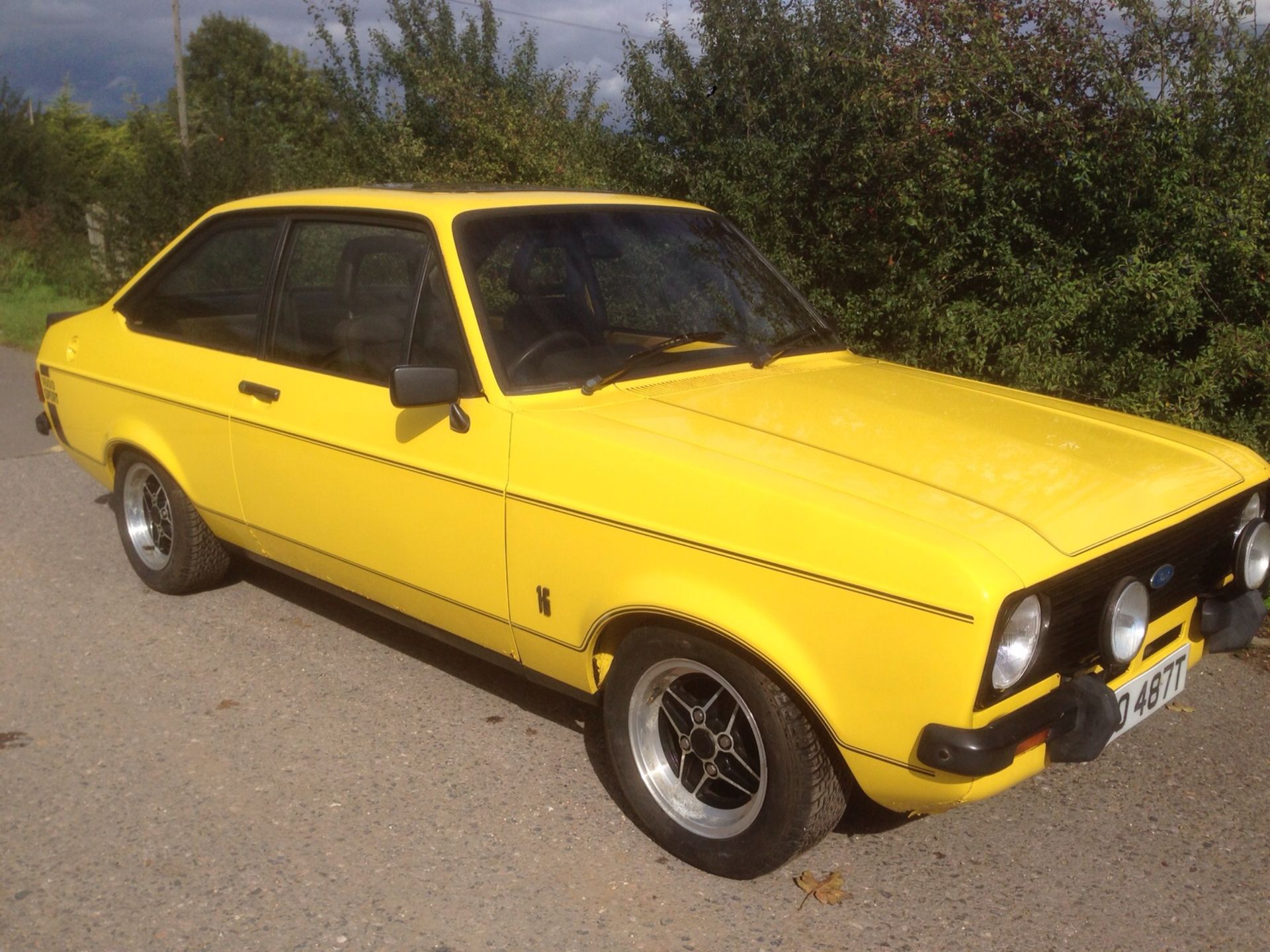 1979/T Ford Escort mk2 1600 Sport - in Signal yellow -  UK car  (545 miles) since rebuild - Image 7 of 54