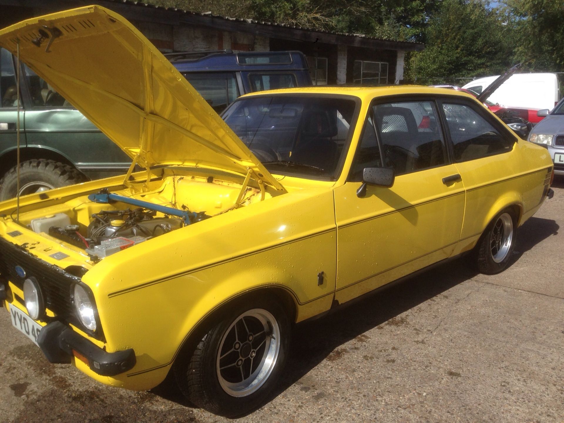 1979/T Ford Escort mk2 1600 Sport - in Signal yellow -  UK car  (545 miles) since rebuild - Image 24 of 54