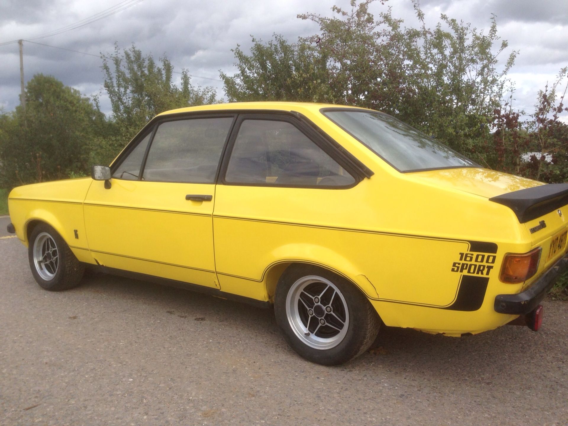 1979/T Ford Escort mk2 1600 Sport - in Signal yellow -  UK car  (545 miles) since rebuild - Image 3 of 54