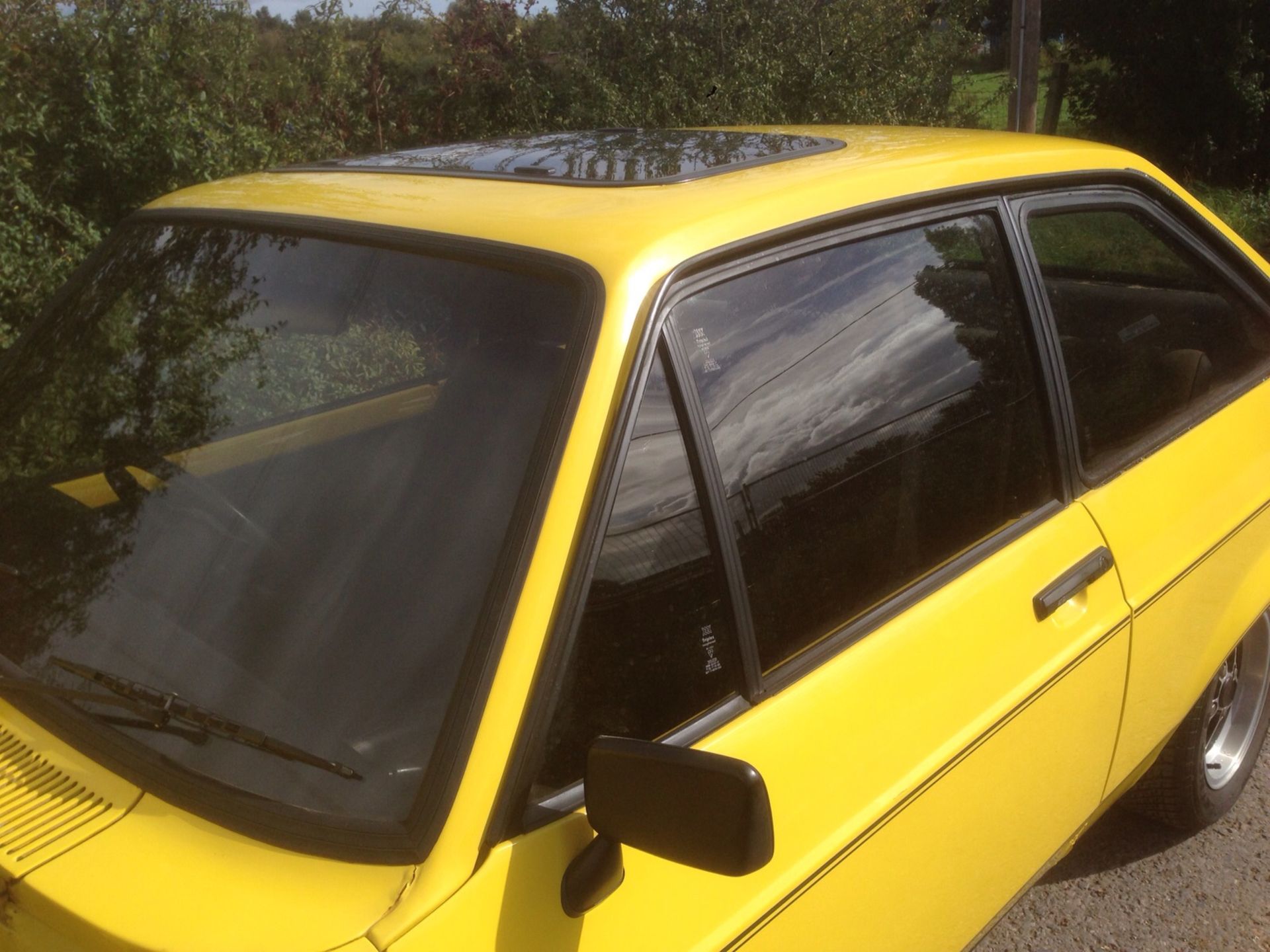 1979/T Ford Escort mk2 1600 Sport - in Signal yellow -  UK car  (545 miles) since rebuild - Image 16 of 54