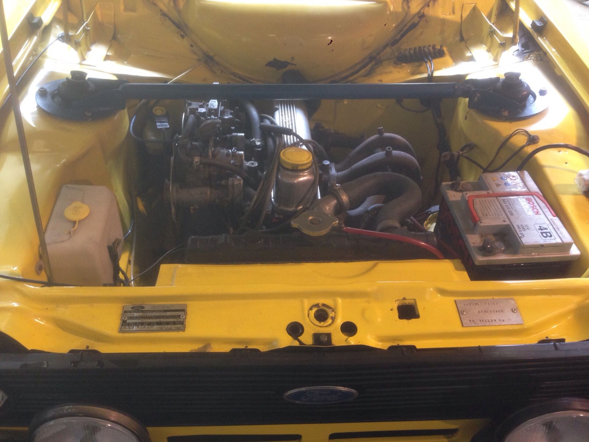 1979/T Ford Escort mk2 1600 Sport - in Signal yellow -  UK car  (545 miles) since rebuild - Image 27 of 54