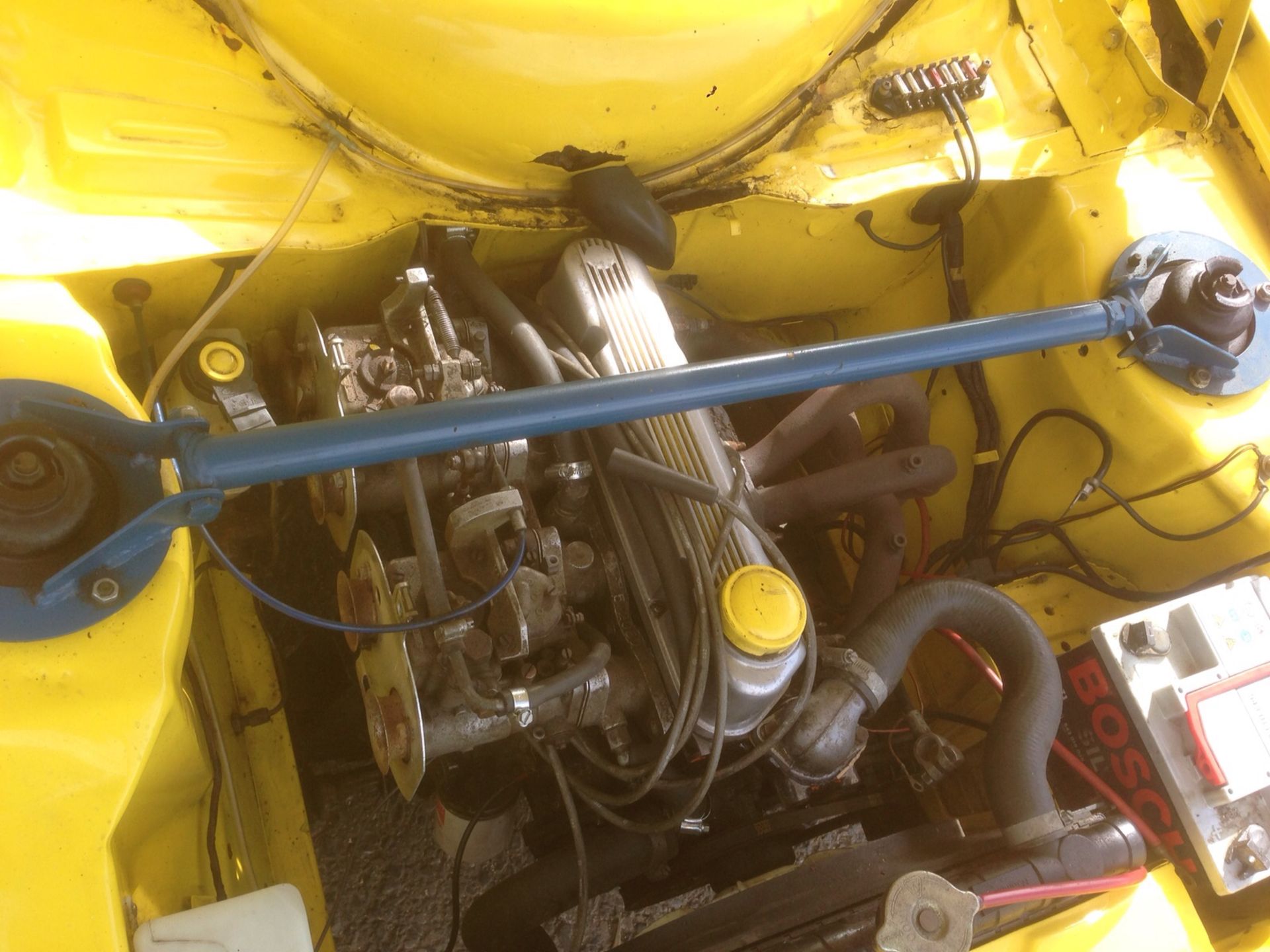 1979/T Ford Escort mk2 1600 Sport - in Signal yellow -  UK car  (545 miles) since rebuild - Image 28 of 54