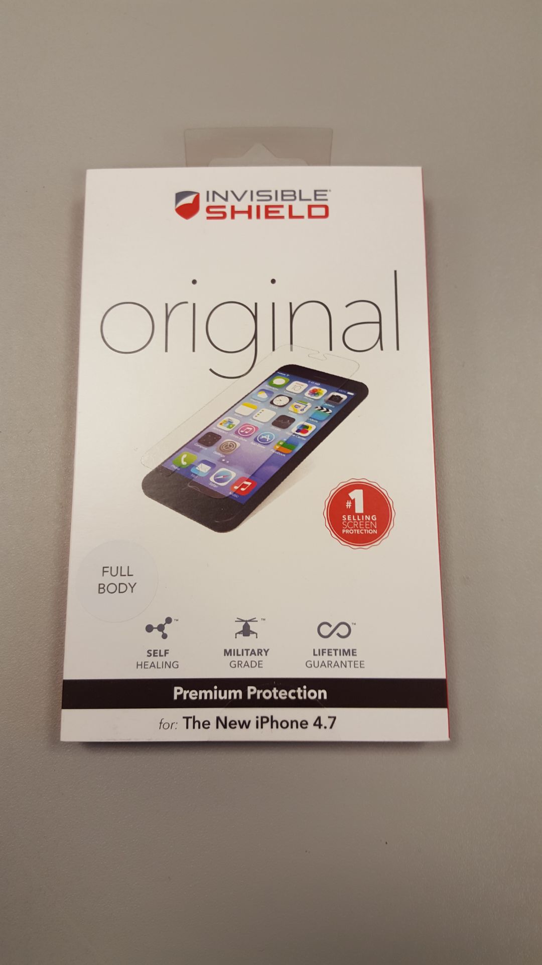 Genuine ZAGG INVISIBLE SHIELD Full Body SCREEN PROTECTOR for iphone 6 (4.7 inch) x 3 Units - Image 2 of 2