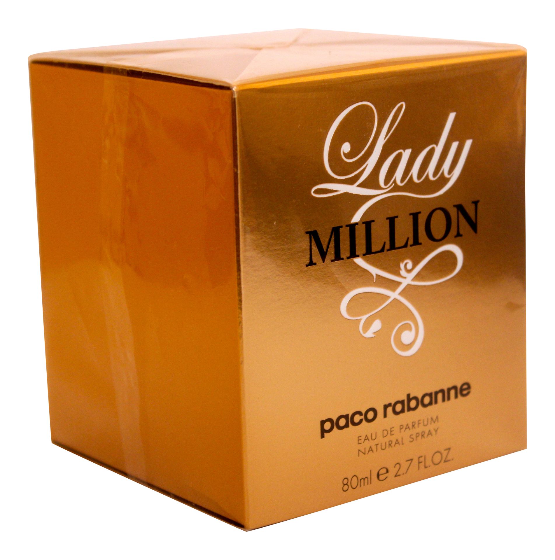 Paco Rabanne Lady Million 80ml EDP Spray for Women x 1 Unit