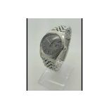 ROLEX DATEJUST GENTLEMANS WATCH 16030 GREY