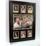 Andy Murray Signed Photo. Frame size (inches): 22x32