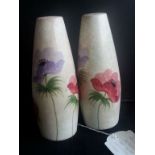 Art Deco "Radford" Hand Painted Salt & Pepper Pots c.1930s. Delivery Available - No Reserve