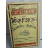 Rare Vintage First Edition Fishing Book "Fly Fishing and Worm Fishing For Salmon Trout & Grayling"