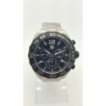 TAG HEUER F1 CAZ1110 GENTLEMANS WATCH 20 MONTHS MANUFACTUER WARRANTY  P&P £15