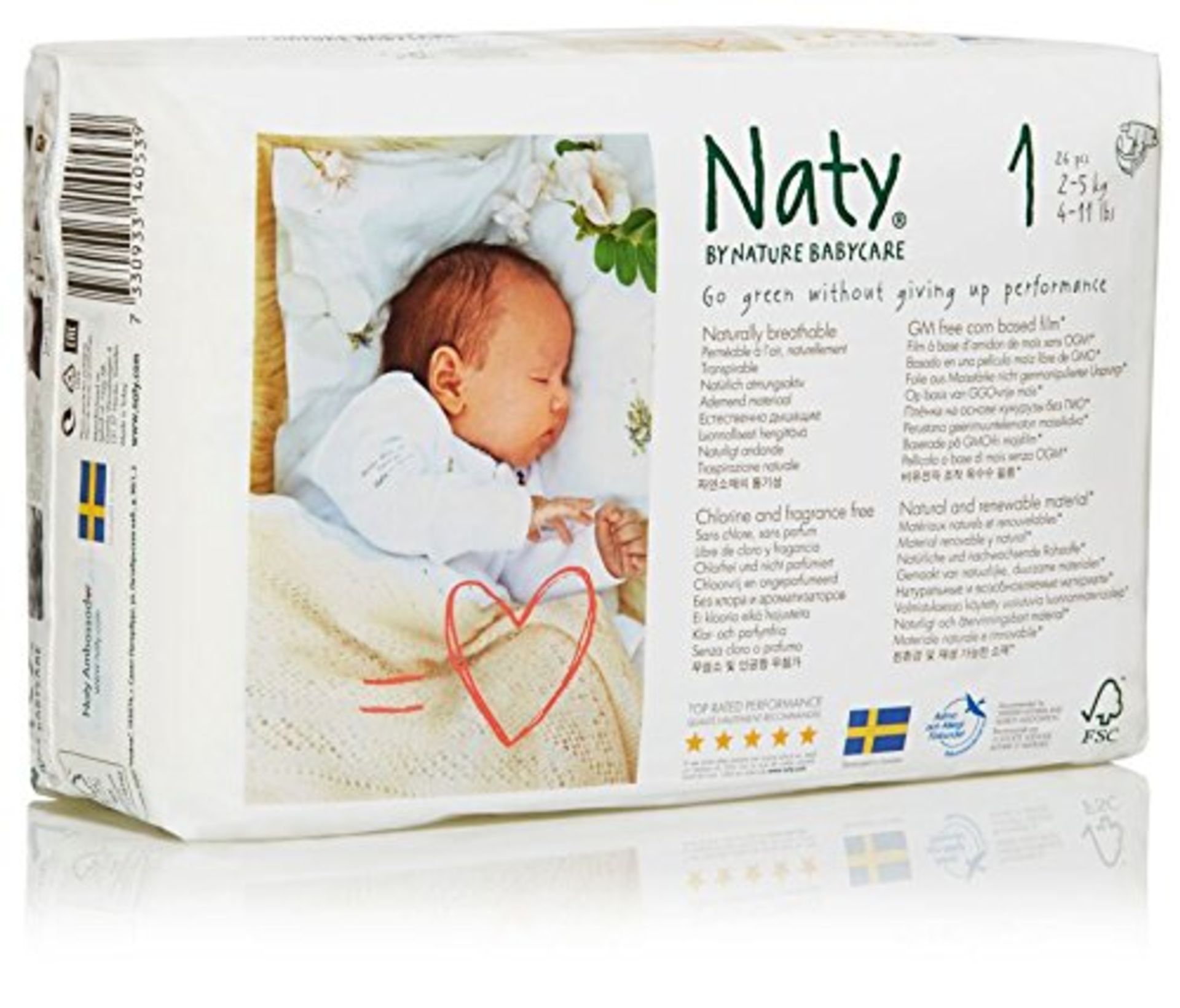 1 Box of 6 units , Containing Baby Products - Box Number 'BABY 224' - Latest AMZ price £73.24 - Naty - Image 2 of 2