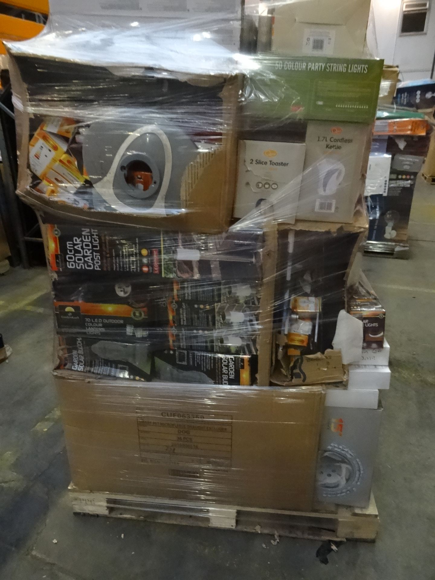 LARGE PALLET APPROX 6 FOOT HIGH (R5) TO CONTAIN A VERY LARGE QUANTITY OF VARIOUS ITEMS TO INCLUDE: - Image 3 of 3