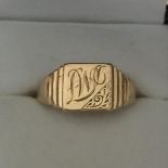 9 carat gold ring