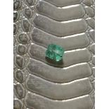 1.35 ct natural untreated no oil green emerald