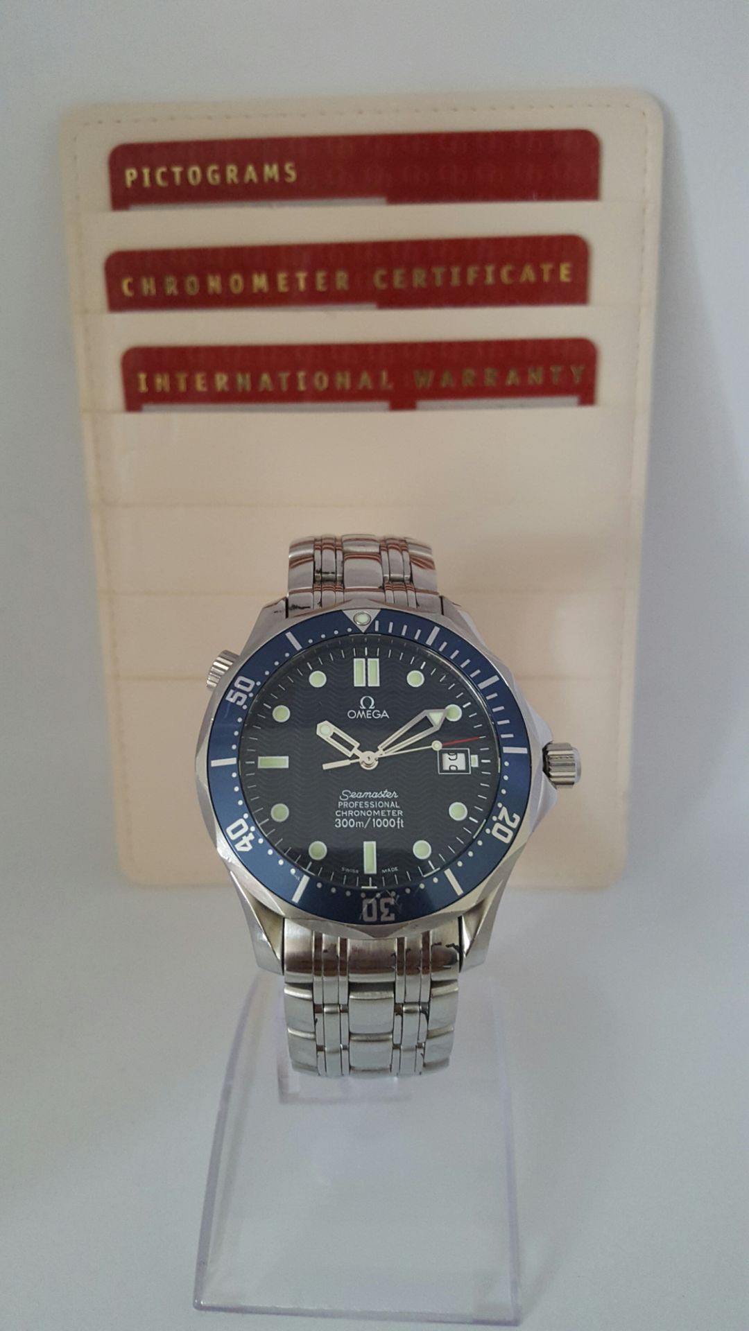 Omega Seamaster Automatic 41mm - JAMES BOND box and papers. - Image 2 of 7