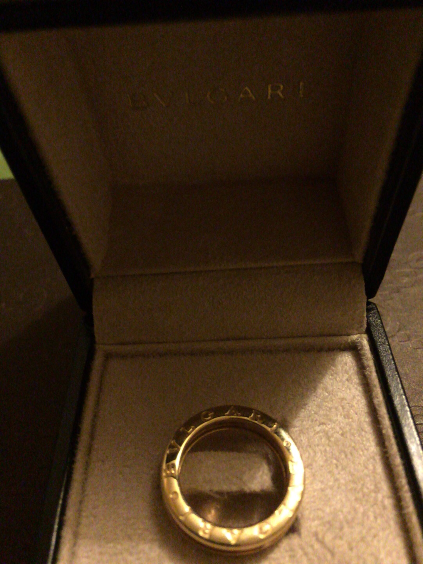 Ladies Gold Bvlgari ring - Image 4 of 5