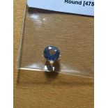 0.95 ct natural tanzanite