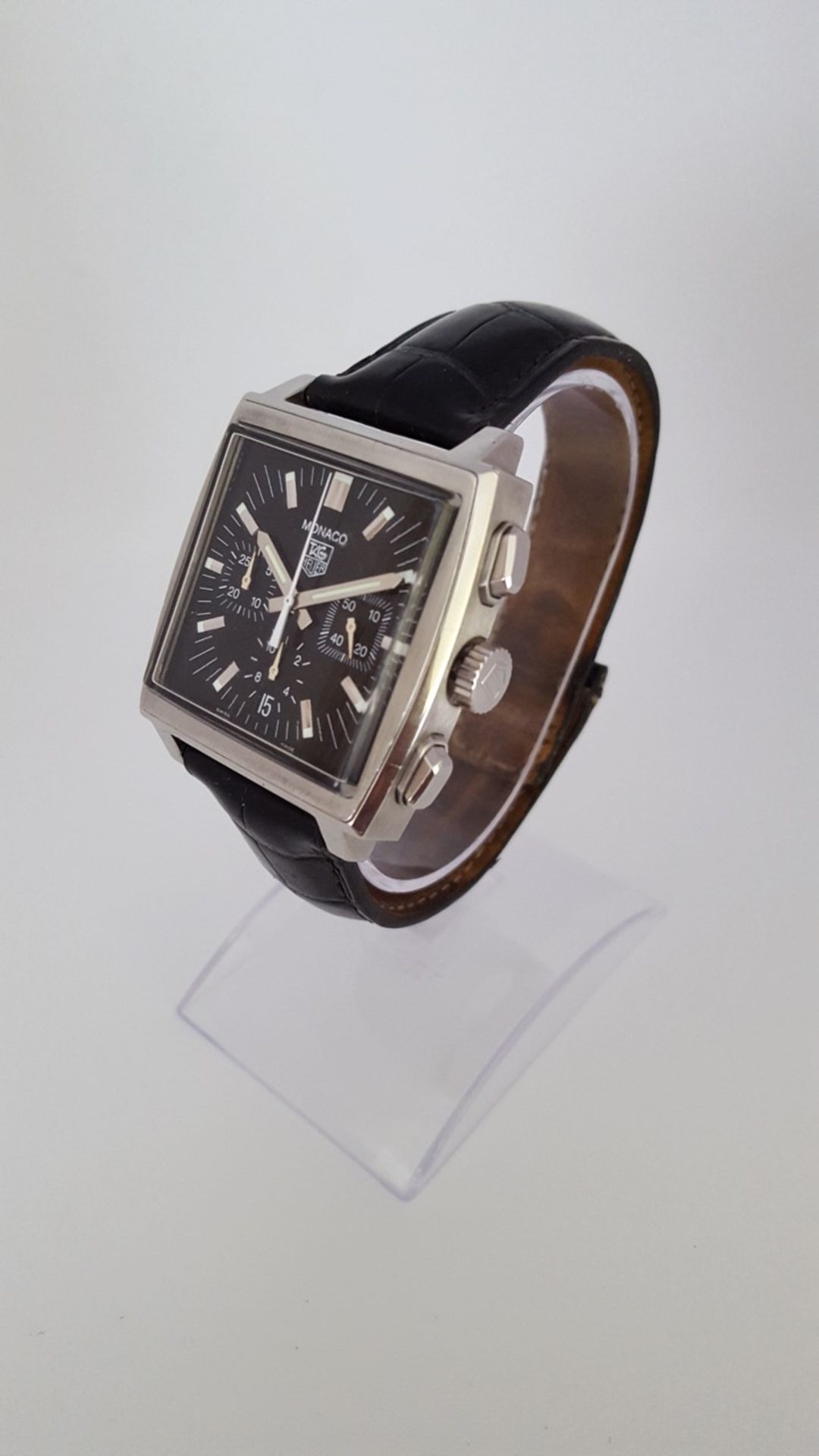 Tag Heuer Monaco CW2111 Chronograph Watch - Image 2 of 4