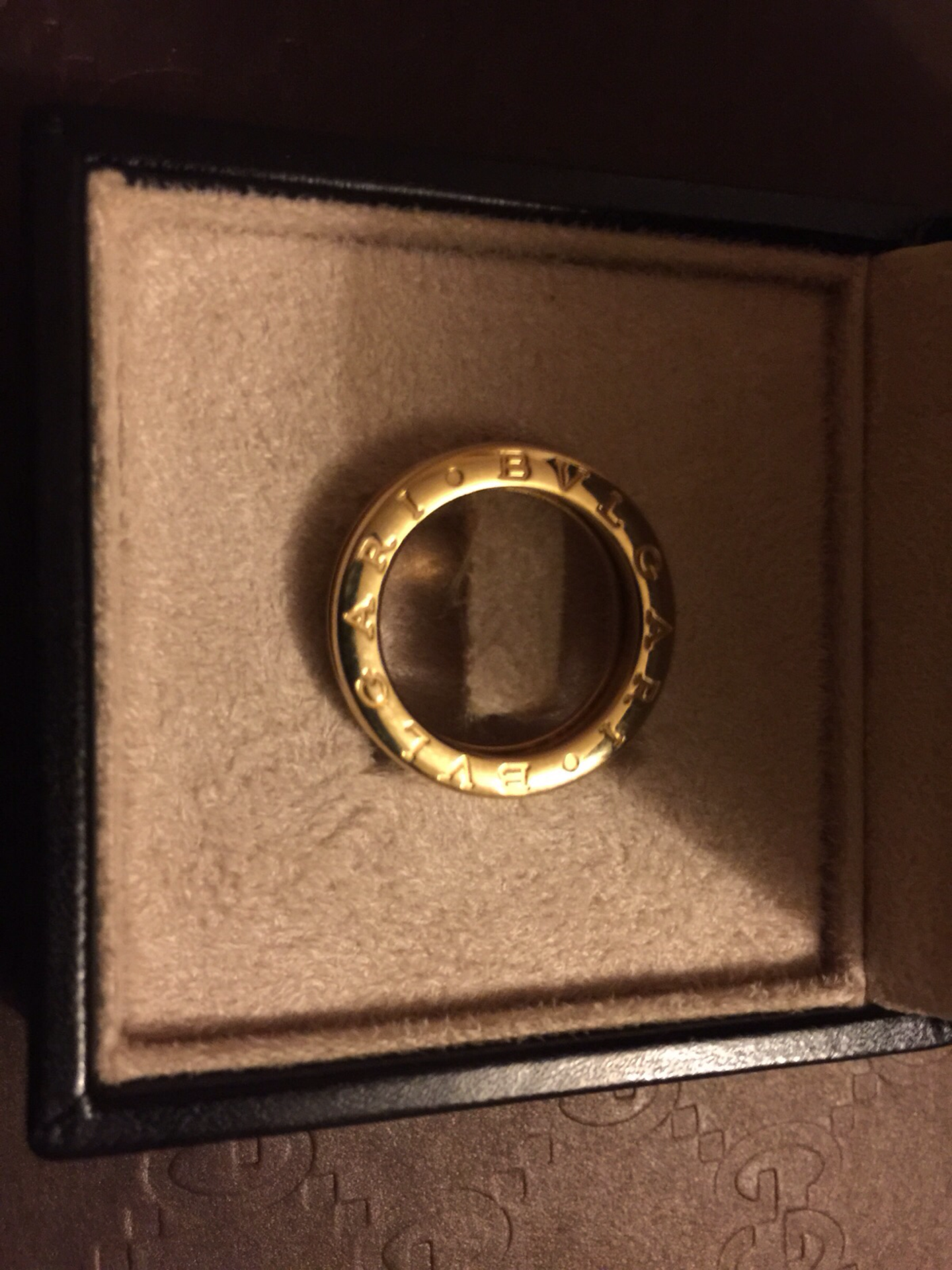 Ladies Gold Bvlgari ring - Image 2 of 5