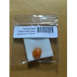 2.15 ct natural orange opal