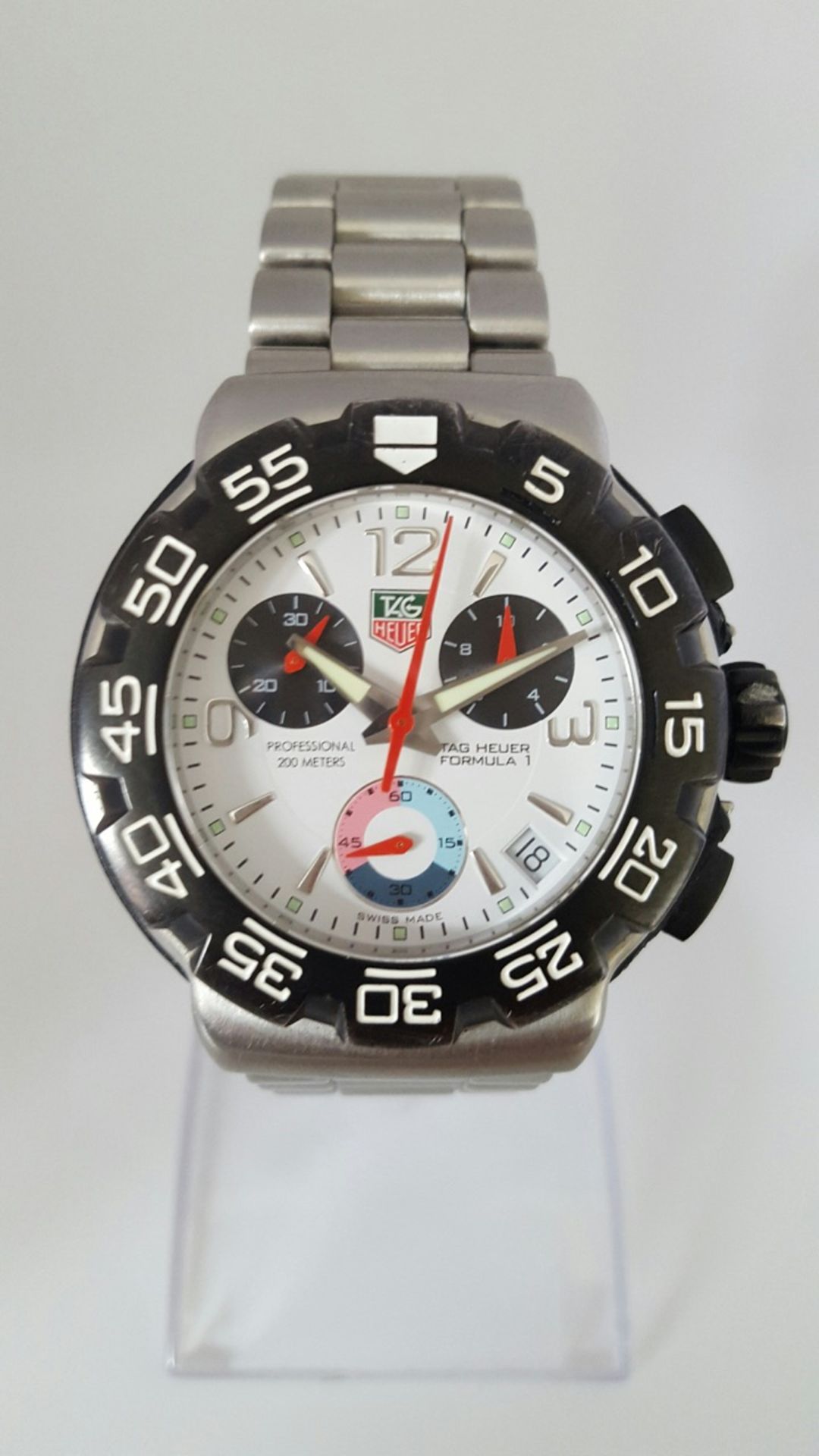 TAG HEUER F1 CAC1111-1 CHRONOGRAPH WATCH