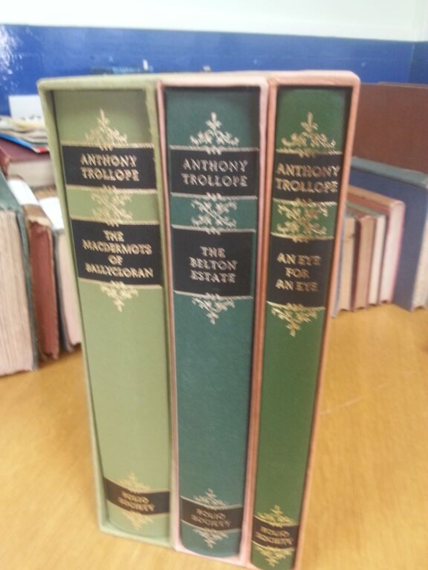Set of 3 Books by Anthony Trollope, Published by The Folio Society  : The Macdermots of Ballycloran,
