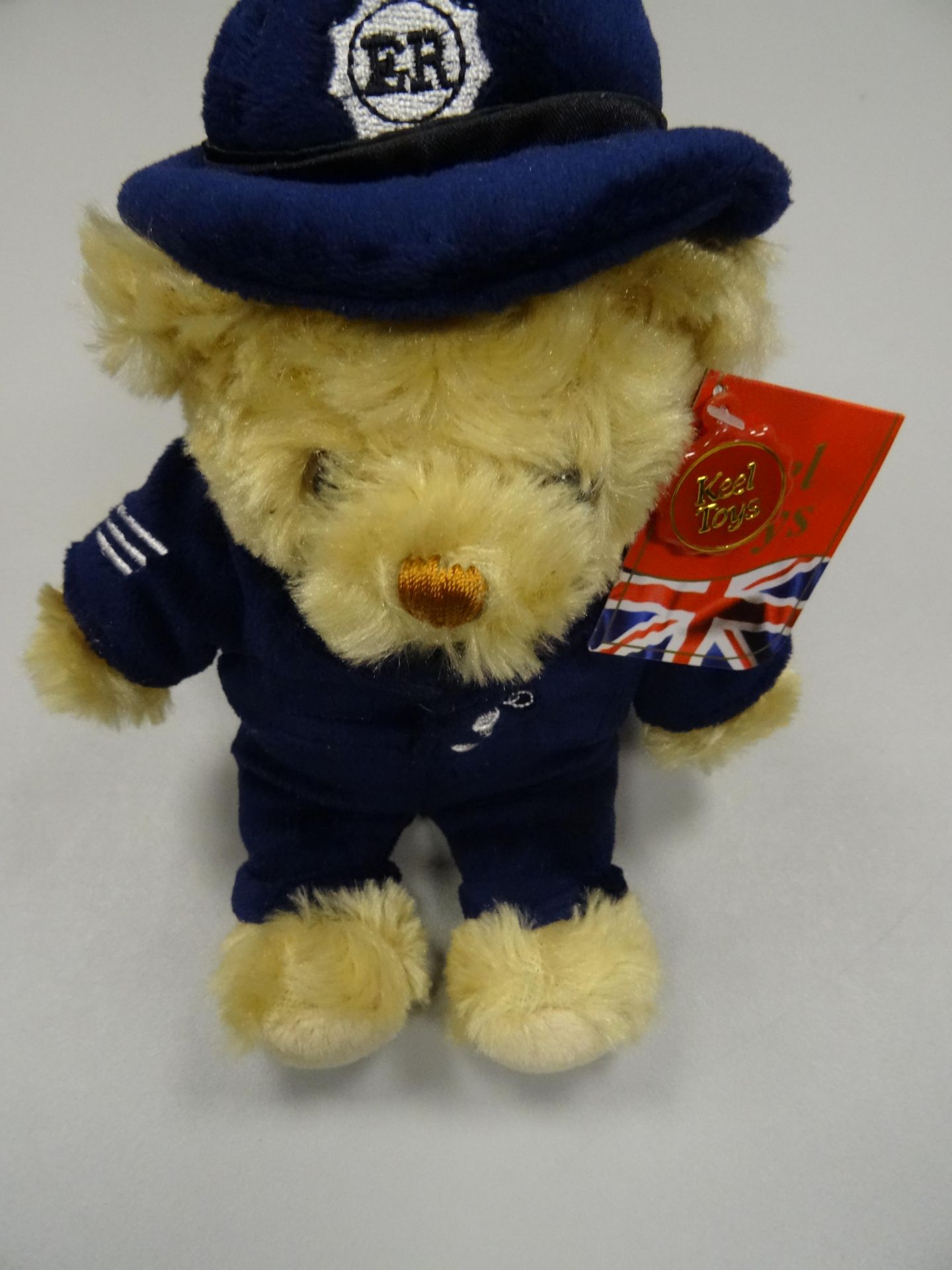 Keel Toys Teddy Bear Policeman 19cm x 5 Units - Image 2 of 3