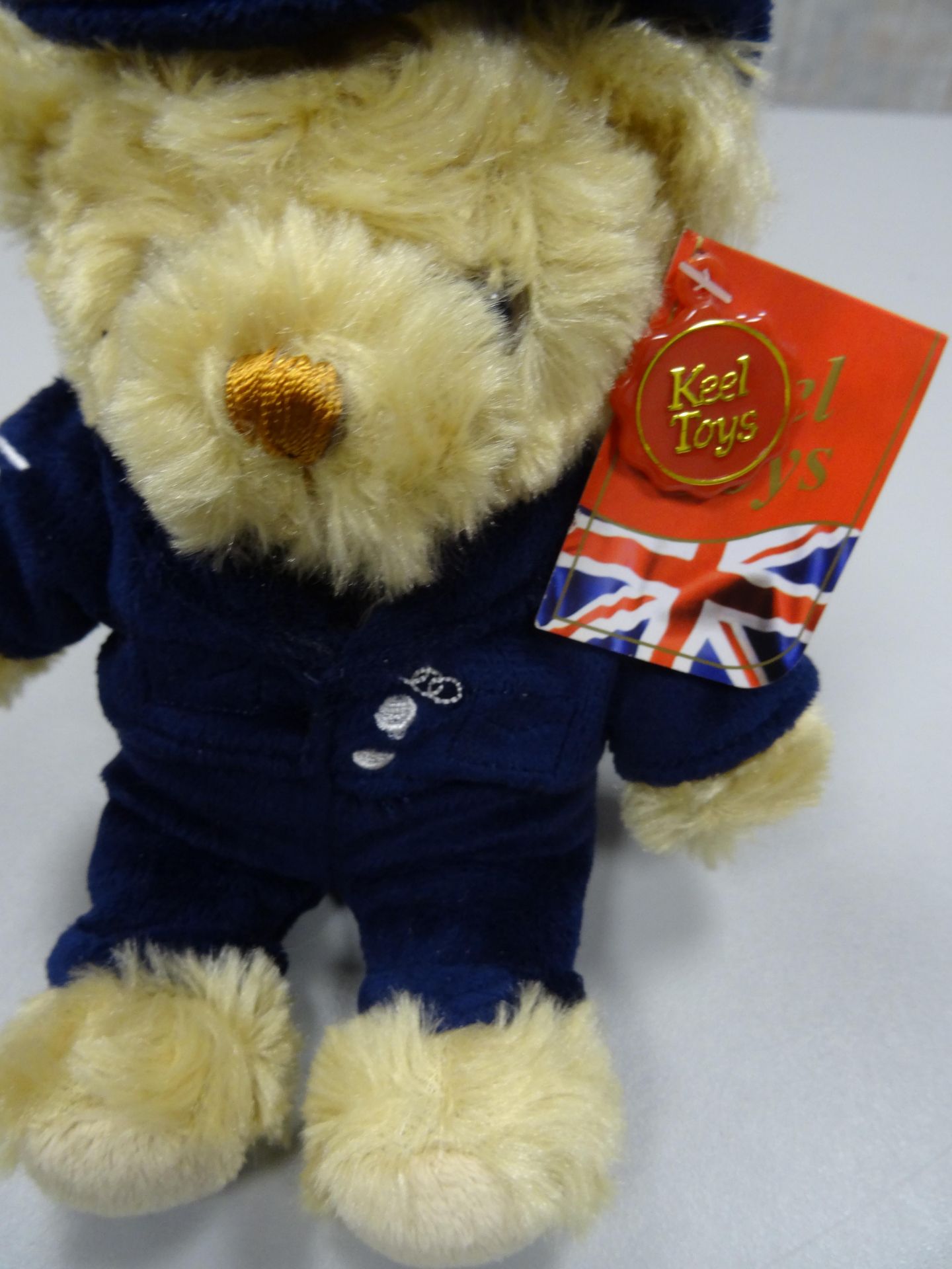 Keel Toys Teddy Bear Policeman 19cm x 5 Units - Image 3 of 3