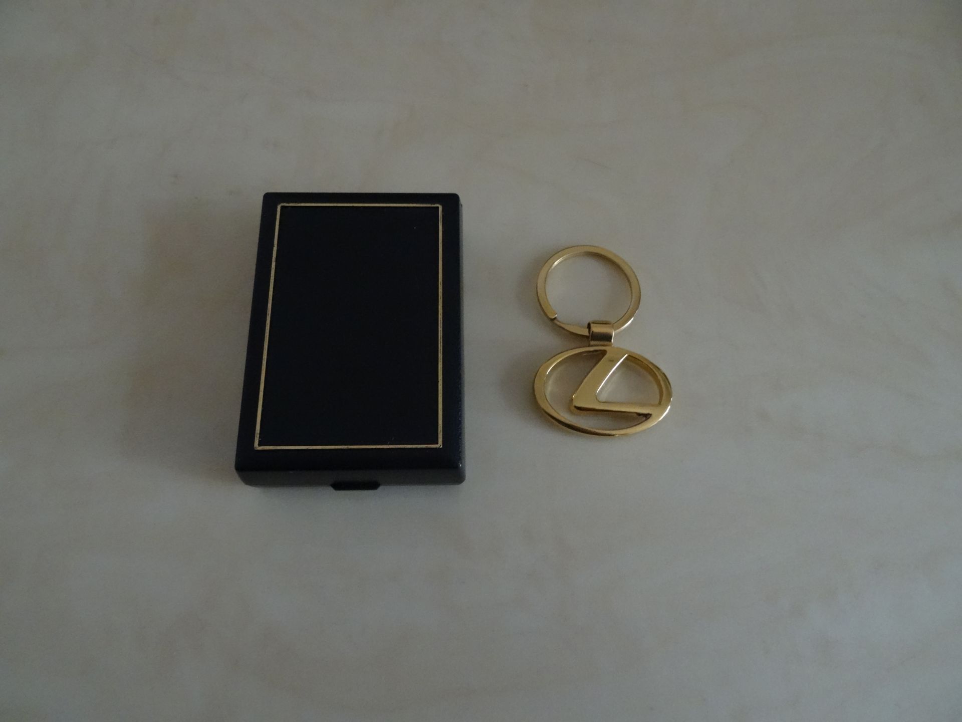 24ct Gold Plated Lexus Emblem Keyring in Luxury Gift Box x  1 Unit