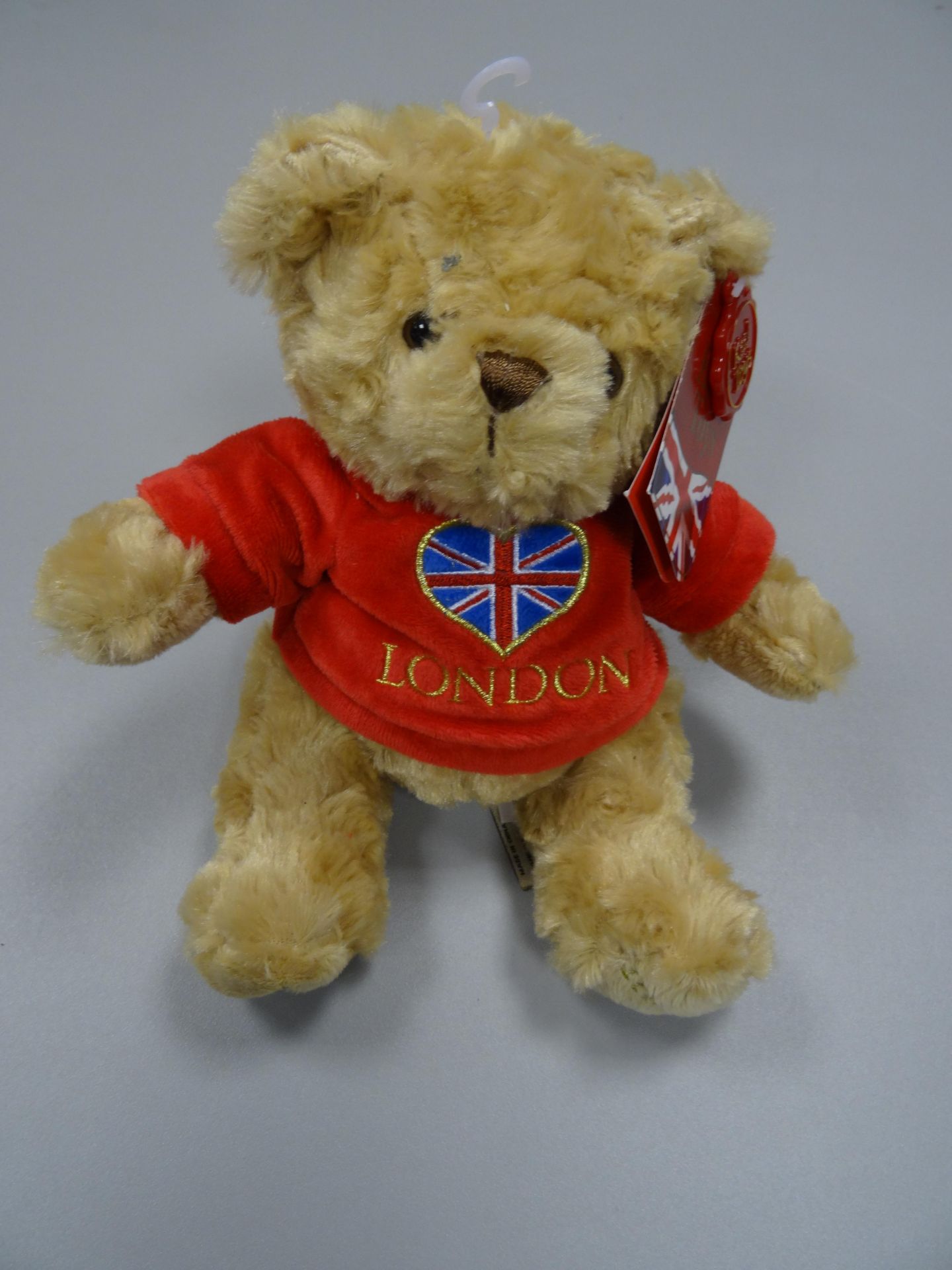 Keel Toys Teddy Bear Small Bear with I Love London Logo on Red Heart 15cm x 5 Units - Image 2 of 5