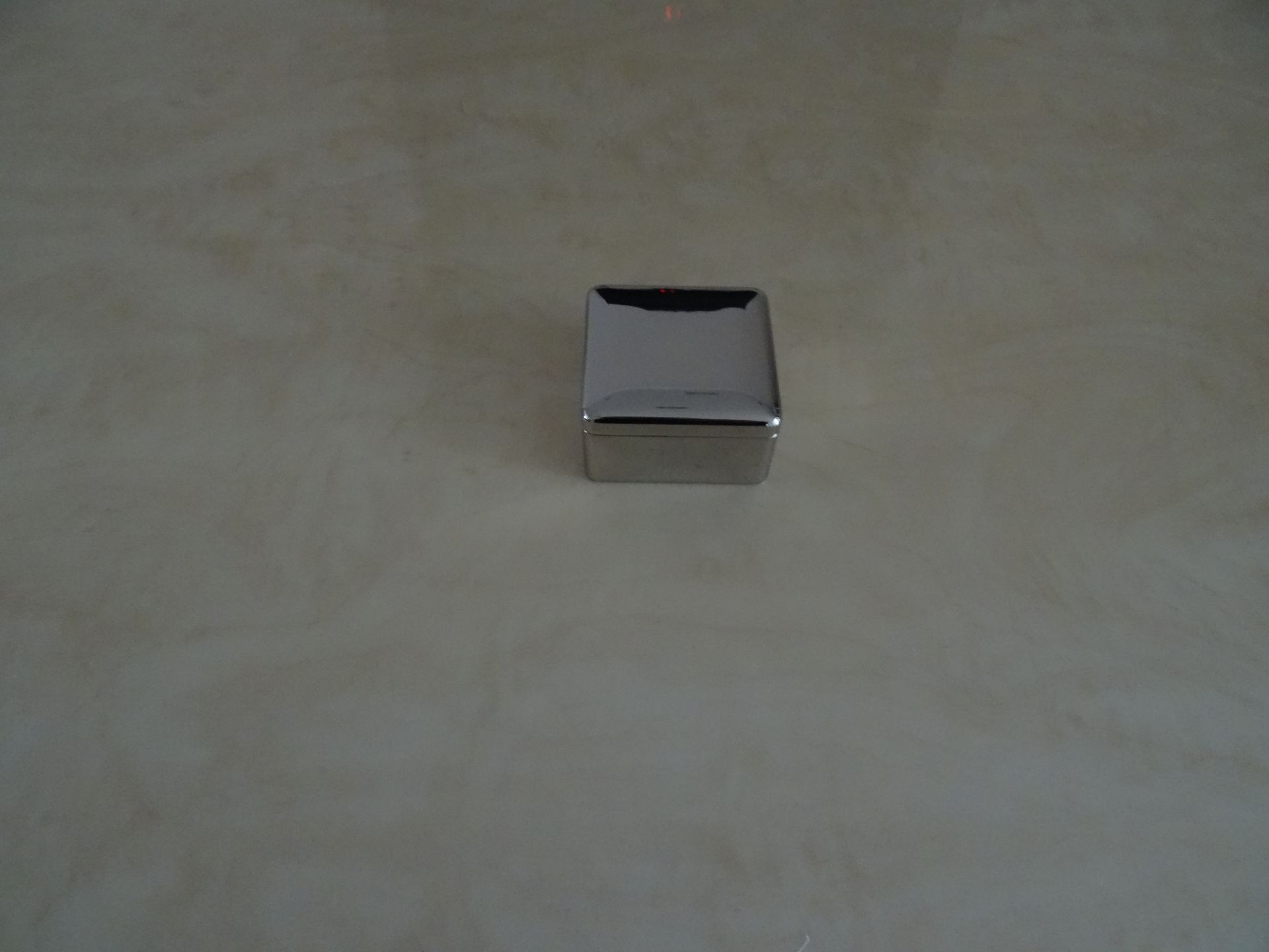 Silver Plated Square Jewellery Box x 1 Unit - Image 2 of 4