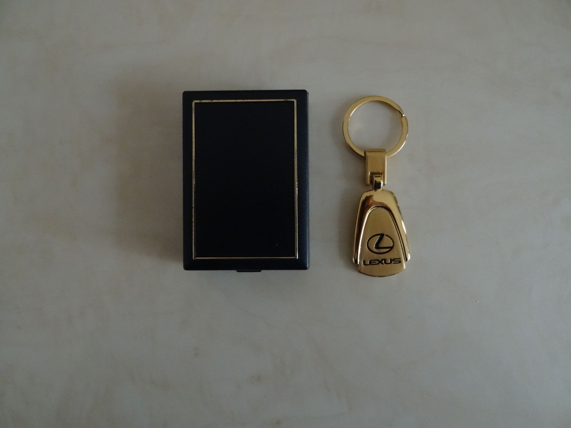 24ct Gold Plated Lexus Logo Keyring in Luxury Gift Box x 1 Unit