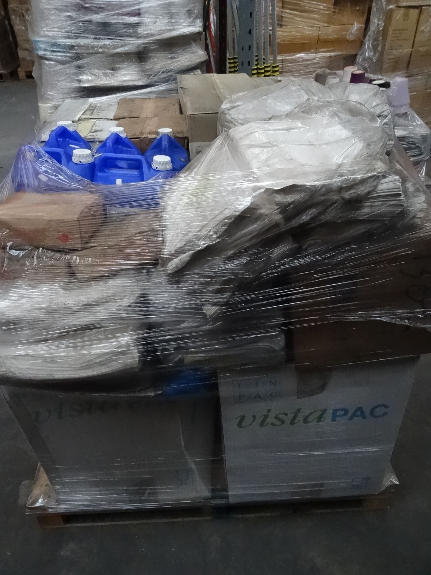 PALLET (42) TO CONTAIN A LARGE QTY OF VARIOUS ITEMS TO INCLUDE: AIR FRESHNER, NON WOVEN SUPREME - Image 2 of 3