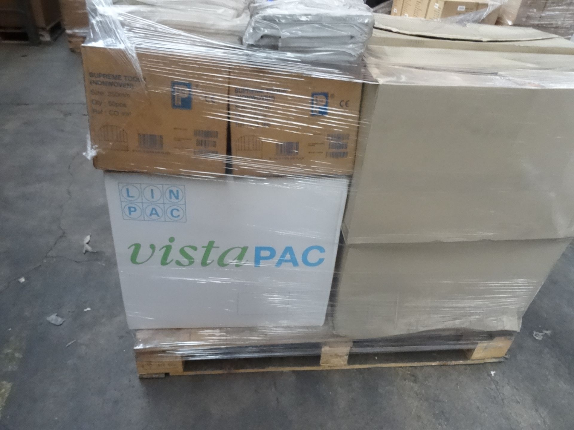 PALLET (42) TO CONTAIN A LARGE QTY OF VARIOUS ITEMS TO INCLUDE: AIR FRESHNER, NON WOVEN SUPREME - Image 3 of 3