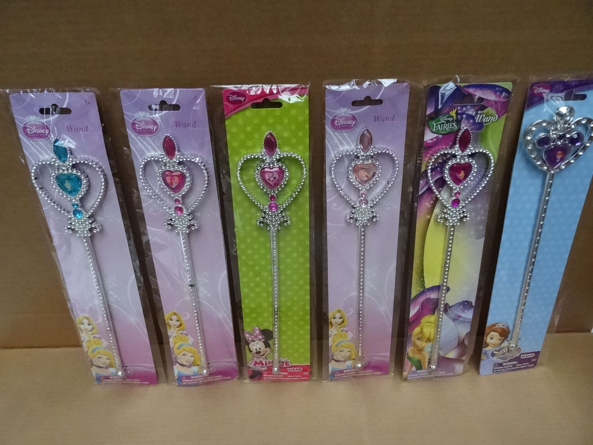 144 x Disney Wands in Various Designs including: Disney Minnie Mouse, Disney Princess, Disney - Image 2 of 2