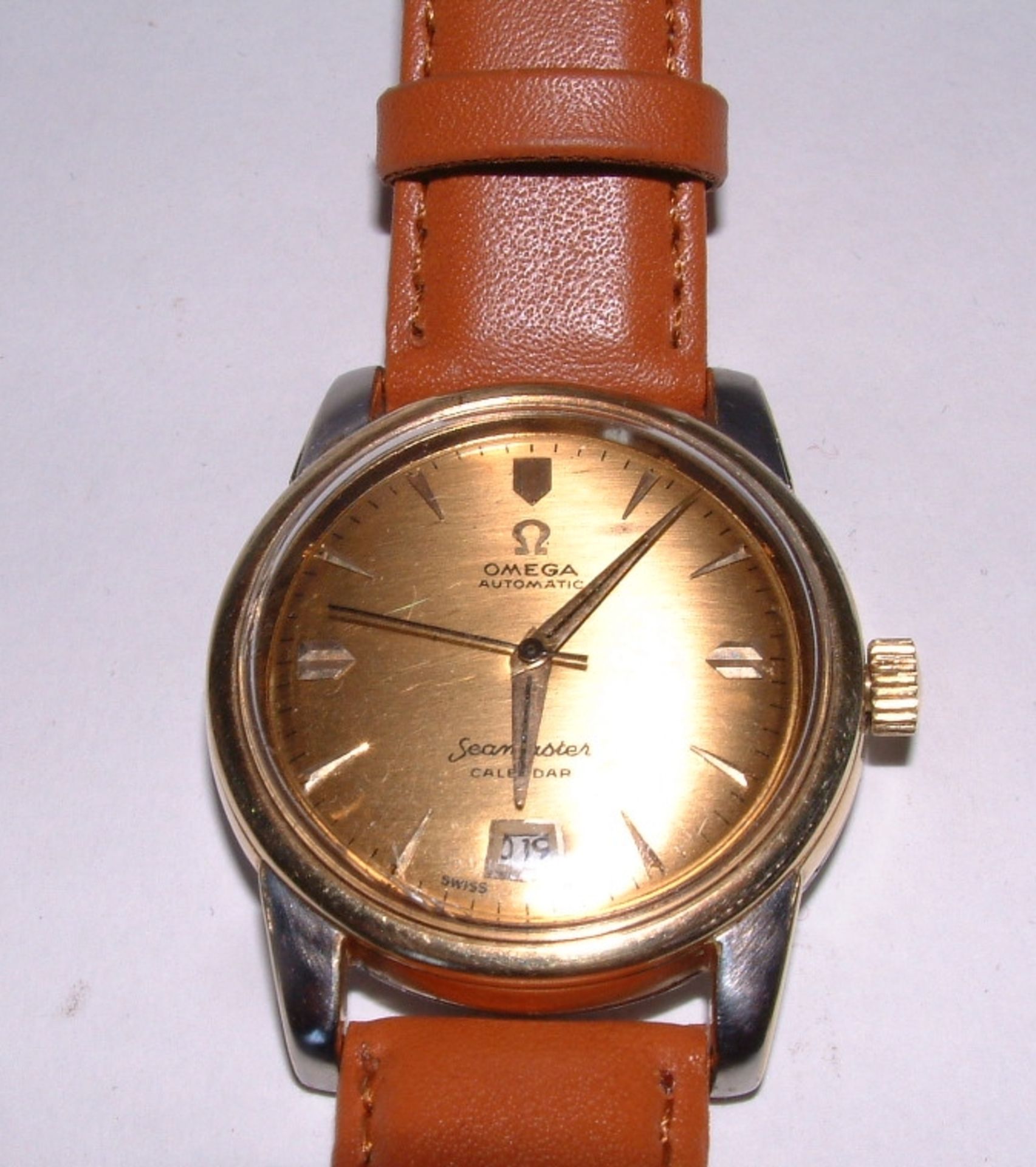 Omega Seamaster 1955 Automatic Gentlemans Wristwatch - Image 2 of 3