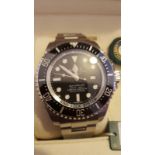 Unworn Rolex Deepsea 116660 with seals and tags