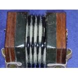 Antique Charles Wheatstone 48 Buttons Concertina