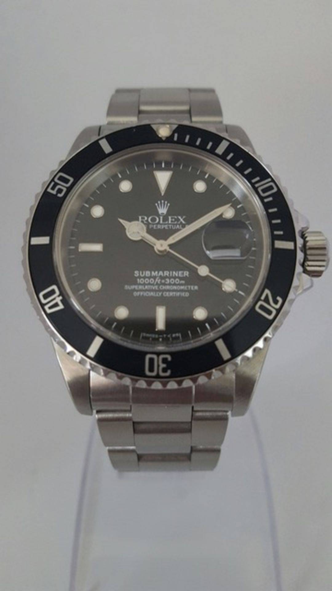 Rolex Submariner 16610 watch - Image 4 of 8