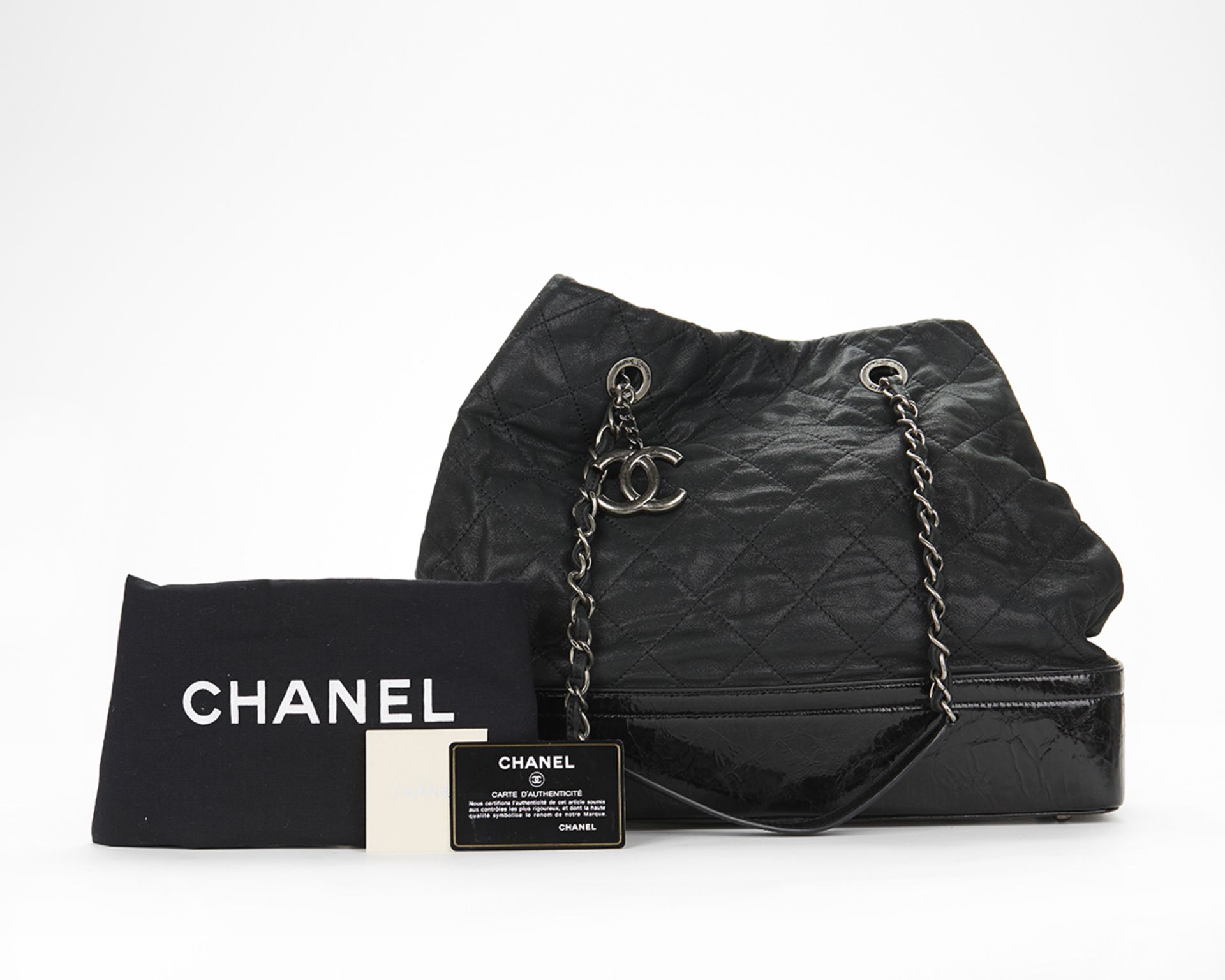 HB009 Chanel Large Charm Shoulder Tote