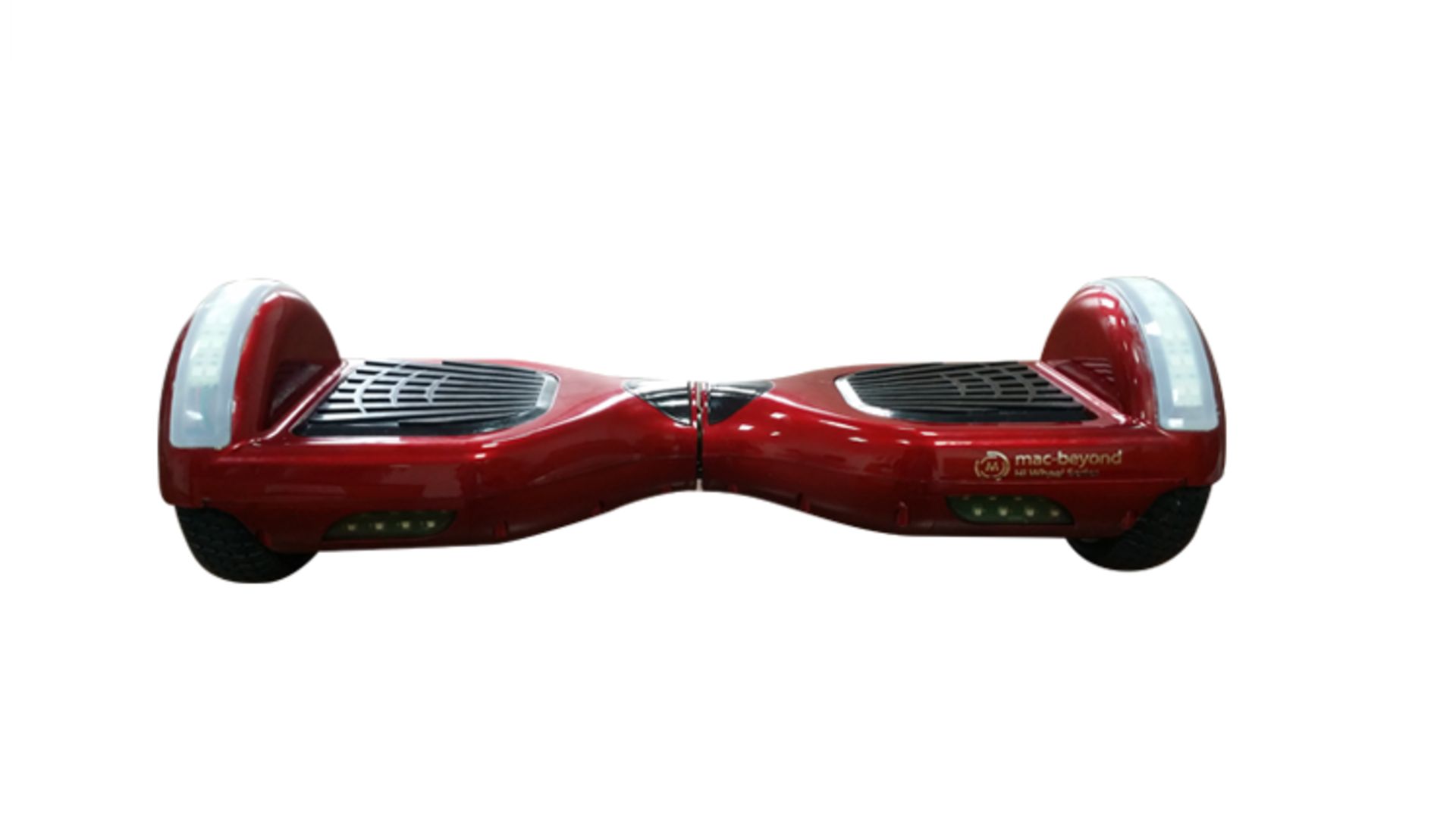macbeyond x Hi wheel Series, Red Model Name: R2 LED (6.5 inch wheels, Best Seller) Smart personal