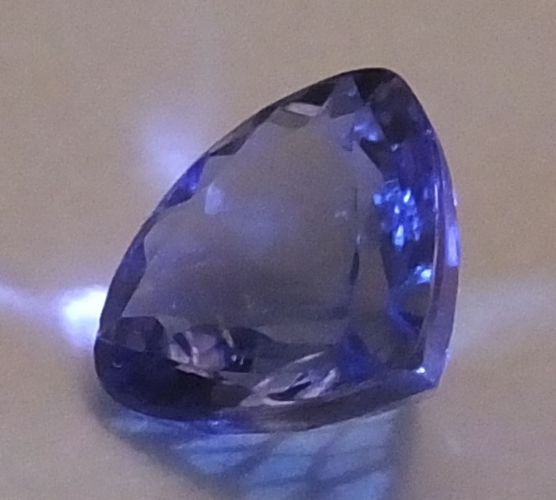 1.22 Carat Sparkling Rare Blue Tanzanite