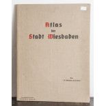 Großer Atlas der Stadt Wiesbaden, Dr. C. Spielmann, Druck u. Verlag Carl Ruppert,Frankfurt/Main,