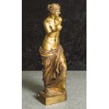 Venus, Bronzeguss, um 1900, Bronze poliert. H. ca. 101 cm.Mindestpreis: 2200 EUR