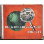 Zigarettenalbum "Die Nachkriegszeit 1918- 1934".Mindestpreis: 15 EUR