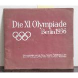"Die XI. Olympiade Berlin 1936", Heinrich Franck & Söhne (roter Einband).Mindestpreis: 15 EUR